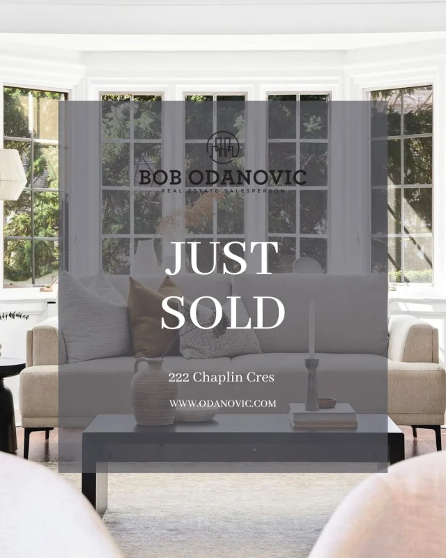JUST SOLD — 222 Chaplin Cres ✨This one was truly special. We had the privilege of representing a wonderful client who called this house home for 48 years. Nearly five decades of memories — and a transition that deserved to be handled with care, respect, and zero stress.Our focus from day one was simple: make the planning, preparation, and execution completely painless for her. First, we secured a fantastic apartment with gorgeous city views for her next chapter. Then our team stepped in — decluttering, cleaning, and thoughtfully staging the home for the market.The house itself? Cute-as-a-button. Built in 1939, it certainly had its quirks — but we leaned into the charm while proactively managing the details that come with a home of that vintage.The result:
• 70+ groups through the open house (≈180 people)
• 20 private showings
• 1 strong offer after just 4 daysMost importantly, our client is ecstatic — and we’re honoured to have helped bring her 48 years of ownership to such a happy and meaningful conclusion.Thinking about selling but not sure where to start? Let’s create a smooth, stress-free plan for your next move. Send me a DM or reach out anytime.www.odanovic.com
.
.
.
.
.
.
.
.
#torontorealtor #realestate #toronto #gta #gtarealtor
