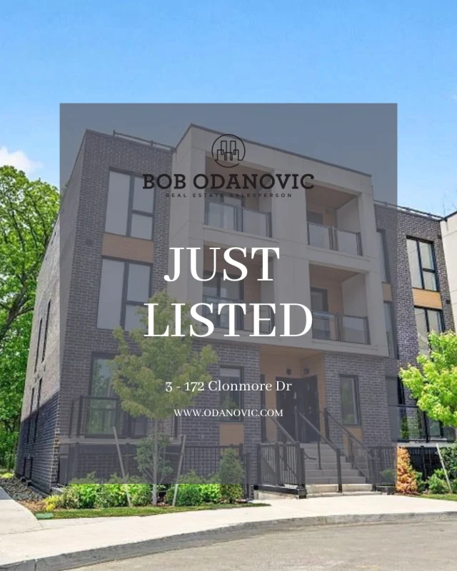 Welcome to this stunning, sun-drenched condo townhouse in the heart of highly sought-after Birchcliffe. Offering nearly 1,300 sq. ft. of thoughtfully designed living space, this recently built, modern 3-bedroom, 2-bathroom unit combines style, comfort, and exceptional outdoor living. Incredibly well maintained, it features 9.5-foot ceilings, expansive windows, laminate flooring throughout, a modern kitchen with breakfast bar and stainless steel appliances, Quartz counters, 4-piece ensuite bathroom and ensuite laundry. Looking for outdoor space? Two private balconies-one on each level-offer additional outdoor space, while the showpiece of the home is the incredible private rooftop terrace of nearly 300 sq. ft., providing the perfect setting for morning coffee, relaxing evenings, and entertaining under the stars. Property comes with 1 locker and 1 parking, with a 2nd parking spot available for rent, if needed. This newer complex is well maintained and family-friendly, and residents enjoy a well-maintained community with landscaped grounds, underground parking and a children's playground. Enjoy easy access to transit, major commuter routes, parks, schools, local cafes, restaurants, and everyday shopping. You're just minutes from Kingston Road, The Beaches, the waterfront trail system, Bluffers Park, GO Transit, and TTC connections, making commuting downtown or exploring the east end effortless.Offered for $2,900 + utilities.Contact me for more info or to book a private showing!www.odanovic.com
.
.
.
.
.
.
.
.
#torontorealtor #realestate #toronto #gta #gtarealtor