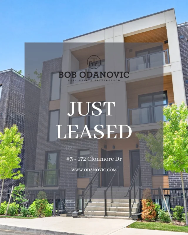 Just leased my client's beautiful unit at #3 – 172 Clonmore Dr. The results speak for themselves:✔️ 13 private showings
✔️ 917 views on Realtor.ca
✔️ 500+ social media views
✔️ 17 direct online inquiries
✔️ 15+ phone calls
✔️ 2 competing offers
✔️ Leased for full asking price
✔️ Quality tenants secured with a 2-day closingIn today's slower rental market, simply putting a property on MLS isn't enough. Your listing has to stand out.That's why we focused on the details that make the biggest difference:
📸 Updated professional photos after nearby construction had ended.
🧼 A spotless, move-in-ready presentation.
💰 Strategic pricing based on current market conditions.
🗓️ Coordinated showing windows to maximize exposure and create momentum from online inquiries.The result? A happy landlord, fantastic tenants excited to call this beautiful unit home for at least the next year, and another successful lease.The market doesn't determine your results—your strategy does. If you're thinking about leasing or selling your property, I'll make sure it gets the attention it deserves and the results you're looking for.www.odanovic.com
.
.
.
.
.
.
.
.
#torontorealtor #realestate #toronto #gta #gtarealtor